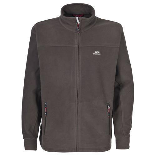 Trespass Men's Heavyweight Zip Fleece Various Colours Bernal - Khaki S