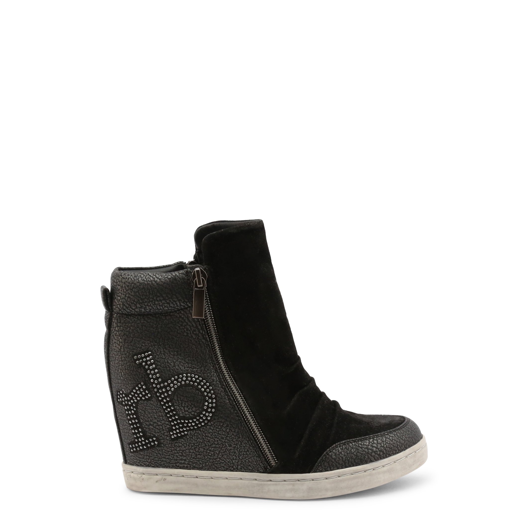 Roccobarocco Women's Ankle Boots Grey 342832 - black EU 37