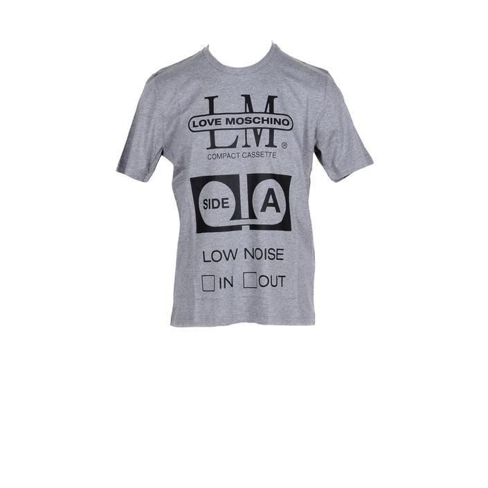 Love Moschino Men's T-Shirt Grey 178594 - grey M