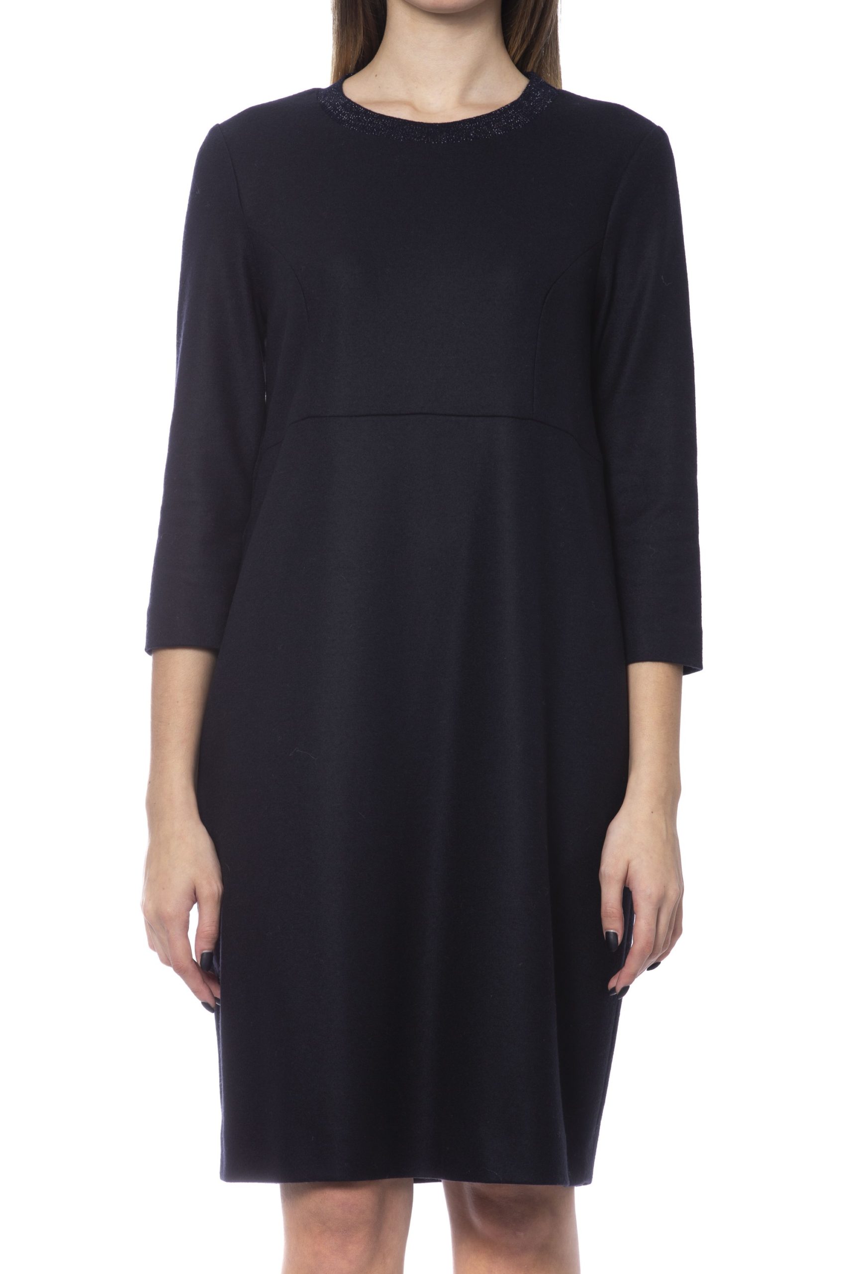 Peserico Women's Dress Blue PE993684 - IT48 | XL