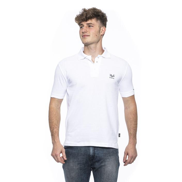 19v69 Italia Men's Polo Shirt White 185426 - white XXL