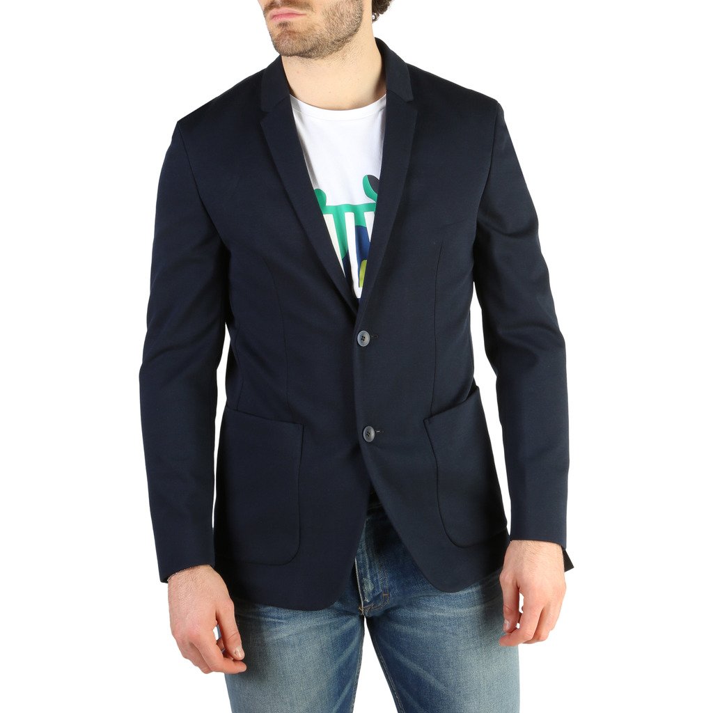 Calvin Klein Men's Jacket Blue K10K100564 - blue 50