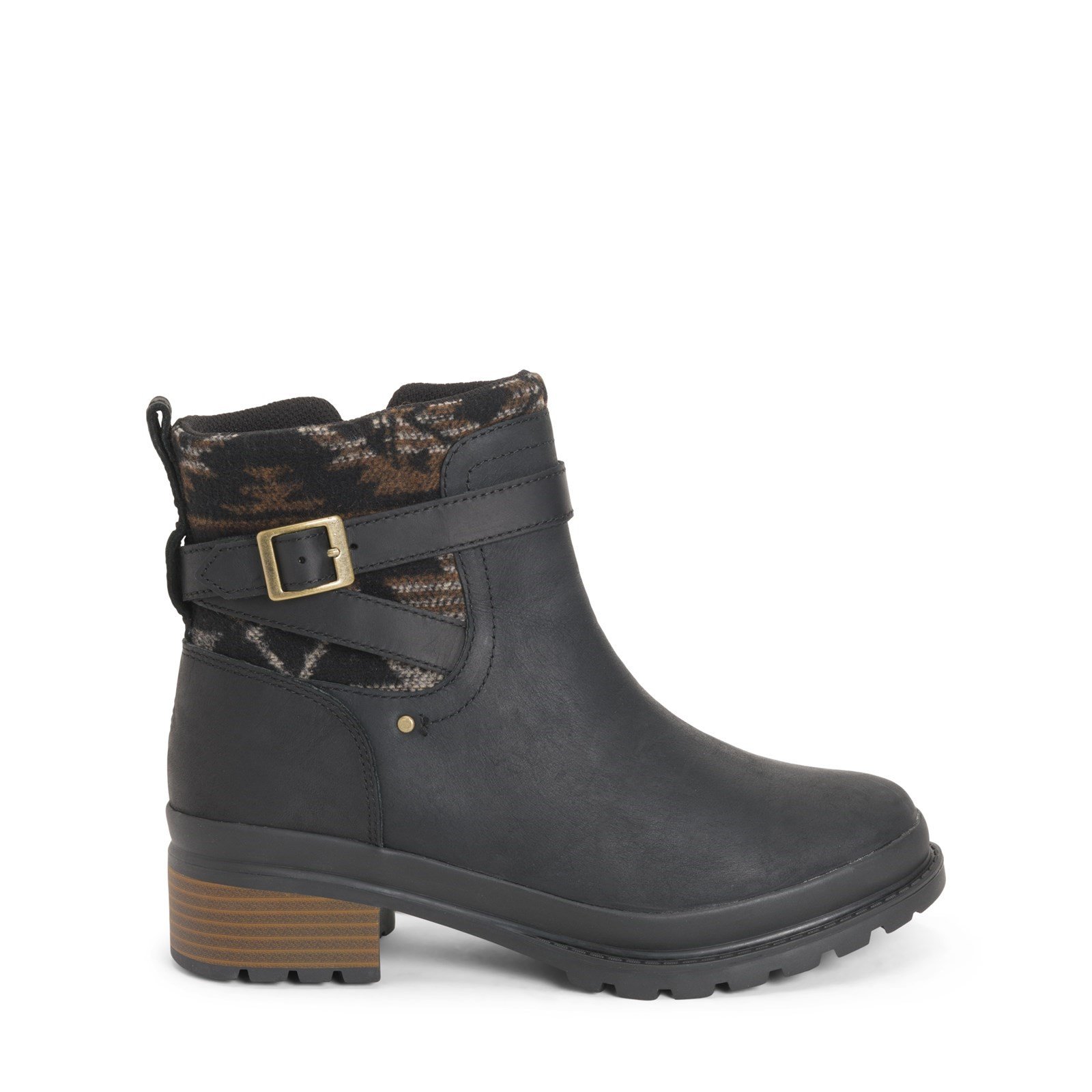 Muck Boots Women's Liberty Ankle Supreme Boot Black 31882 - Black 6.5