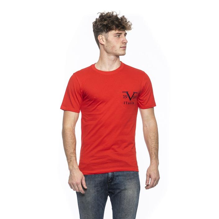 19v69 Italia Men's T-Shirt Red 185299 - red XL