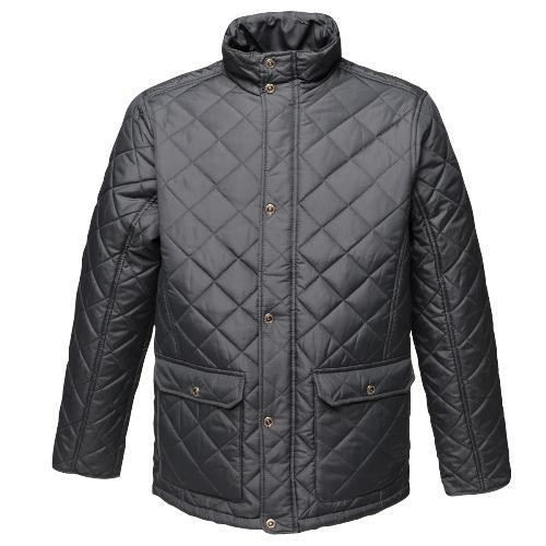Regatta Men's Tyler Diamond Quilted Jacket Various Colours TRA441 - Black S