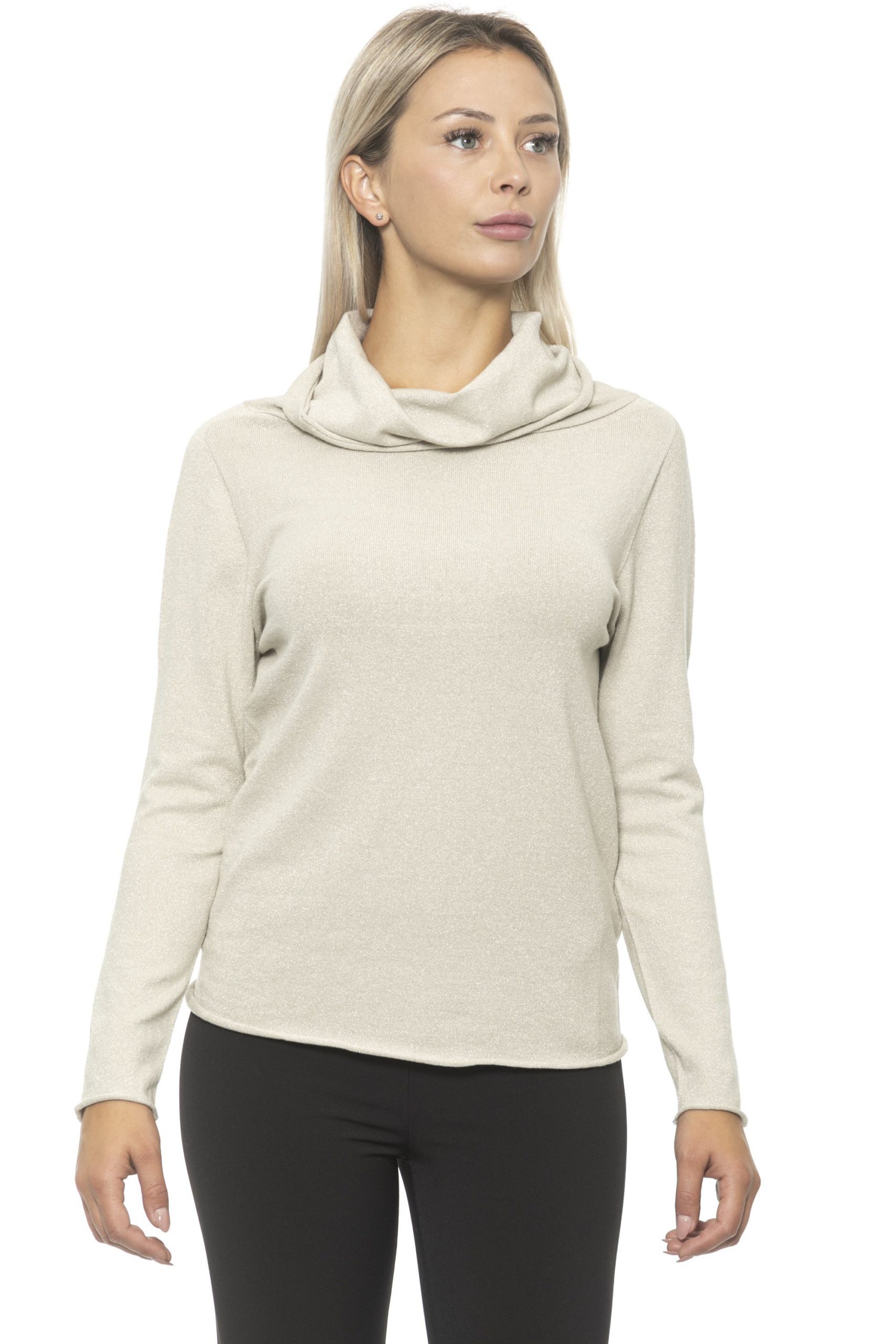 Alpha Studio Women's Sweater Beige AL1314705 - IT40 | XS