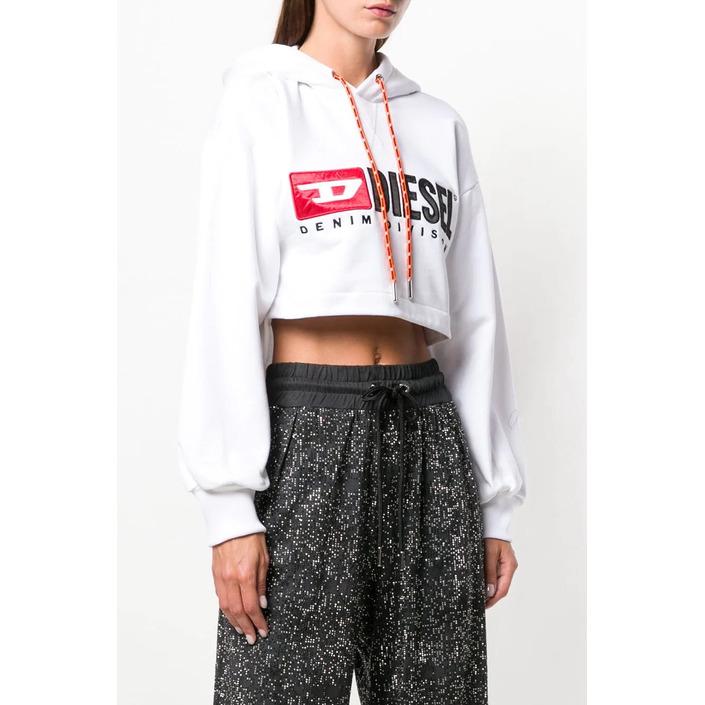 Diesel Women's Sweatshirt Various Colours 297886 - white 2XS
