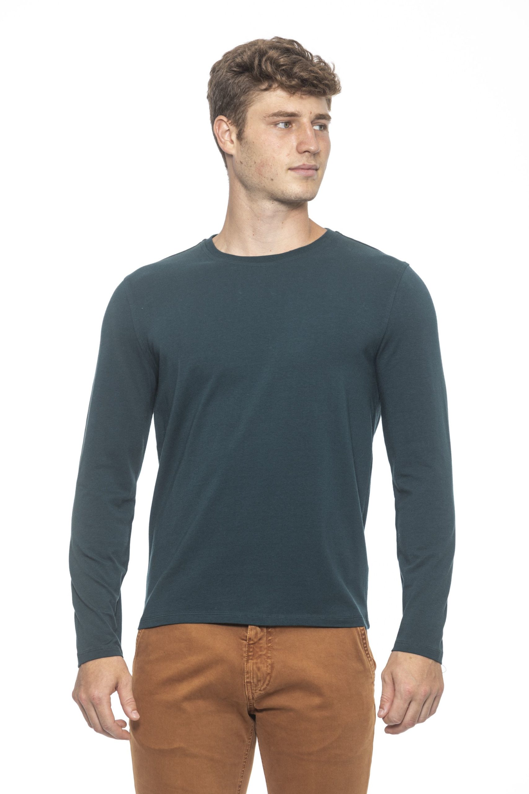 Alpha Studio Men's Bottiglia Sweater Green AL1314480 - IT50 | L
