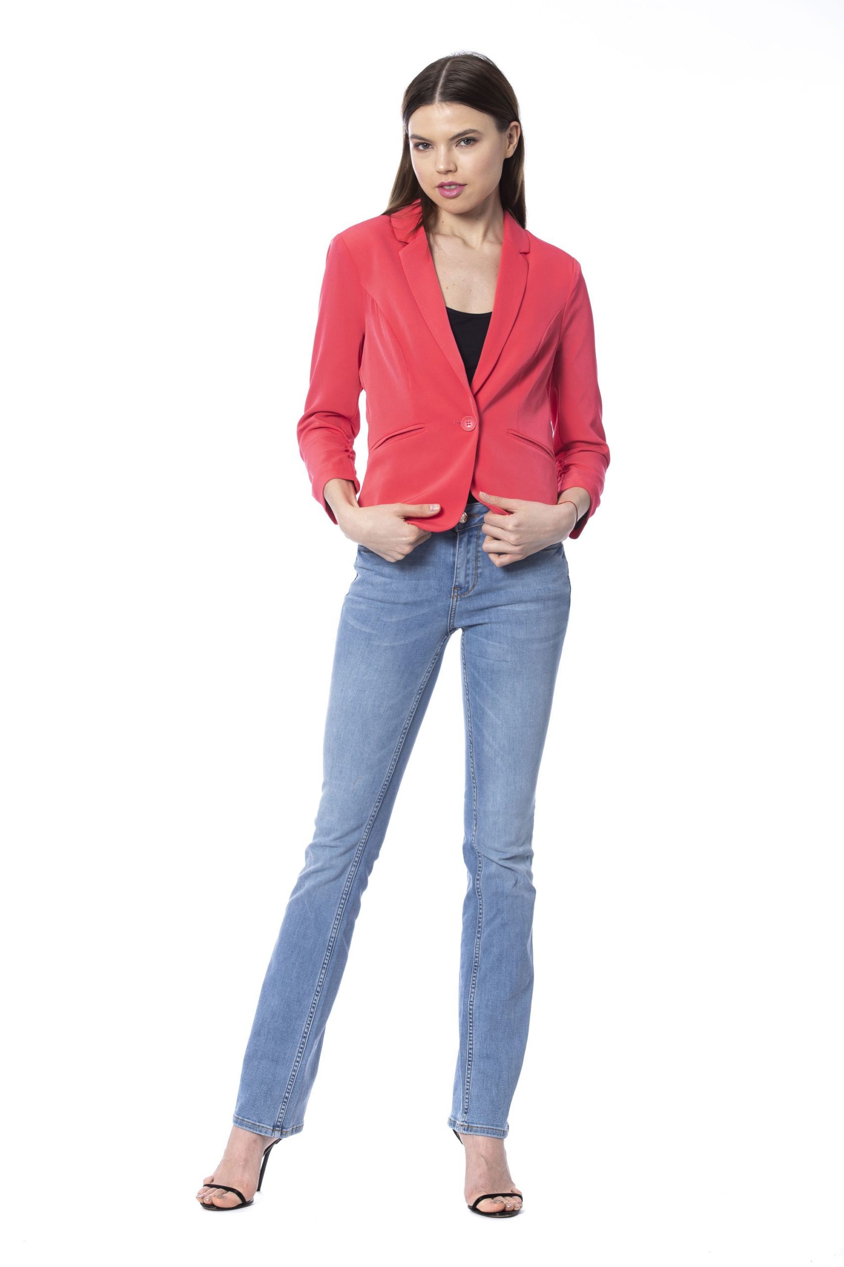 Silvian Heach Women's Formal Jacket Pink SI1264150 - S