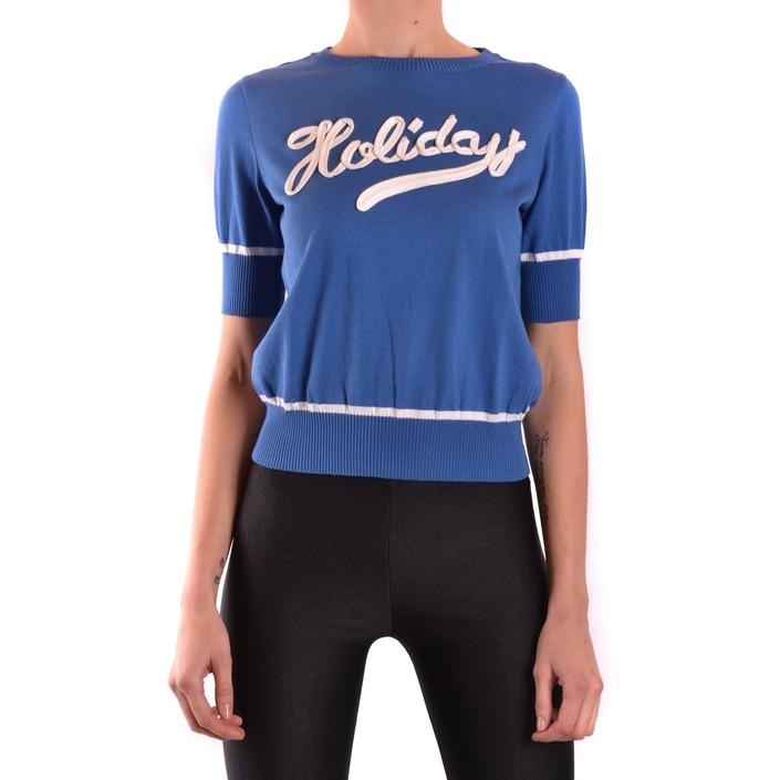 Boutique Moschino Women's Sweater Blue 187298 - blue 40