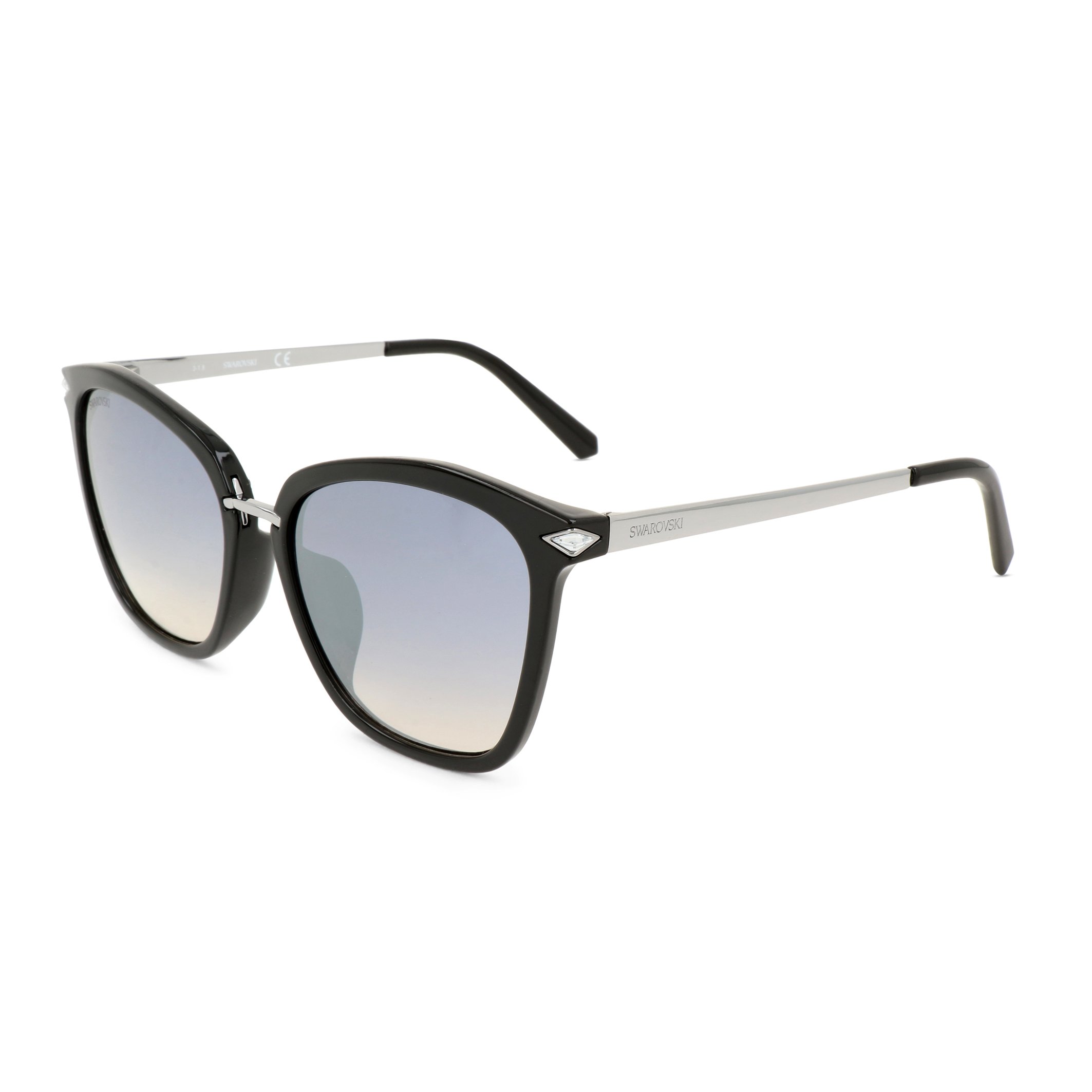 Swarovski Women's Sunglasses Black SK0183-D - black-1 NOSIZE