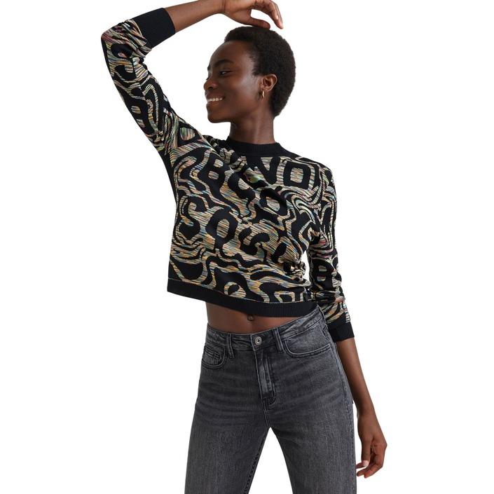 Desigual Women's Sweater Black 319829 - black XL