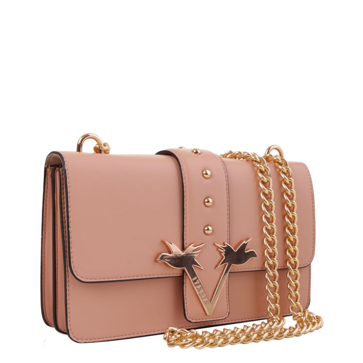 19v69 Italia Women's Shoulder Bag Various Colours 318676 - pink UNICA