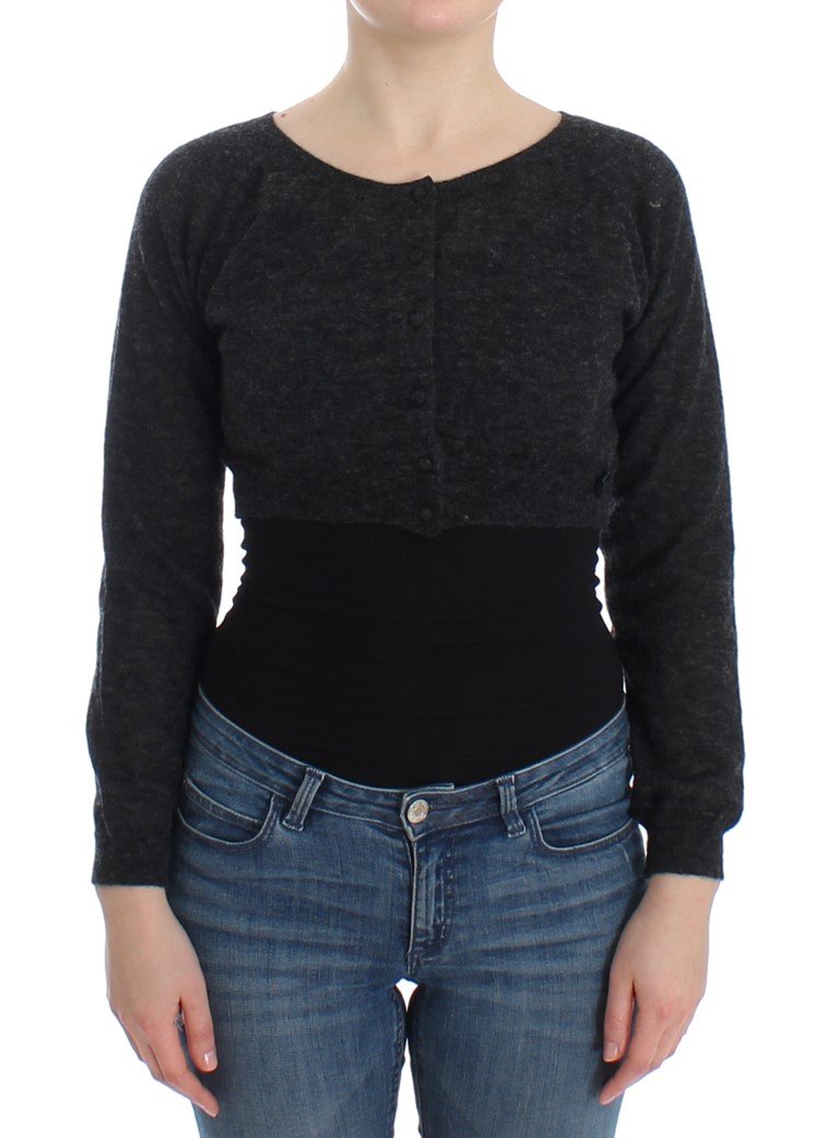 Ermanno Scervino Women's Cardigan Grey SIG12566 - IT42 | S