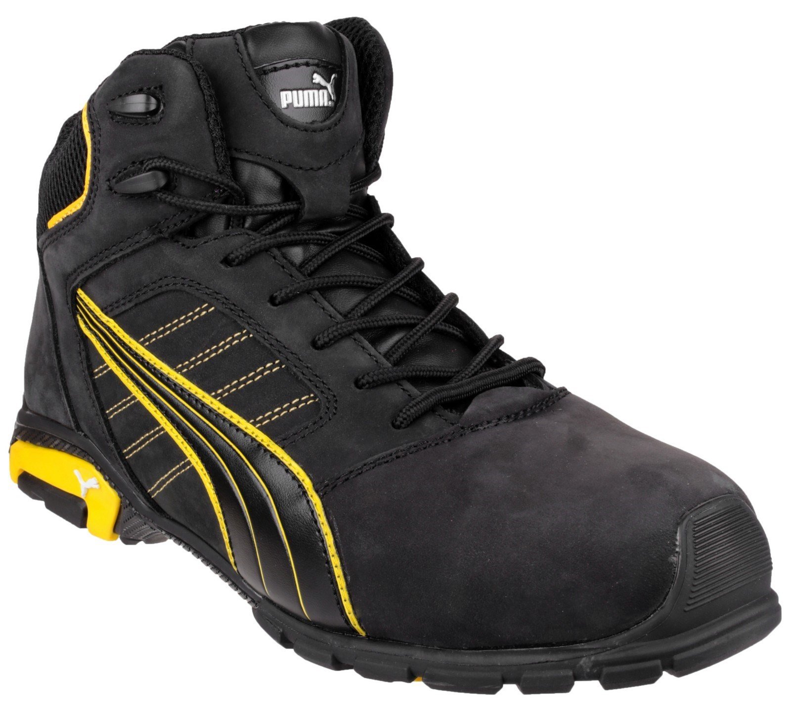 Puma Safety Unisex Amsterdam Mid Boot Black 23090 - Black 6