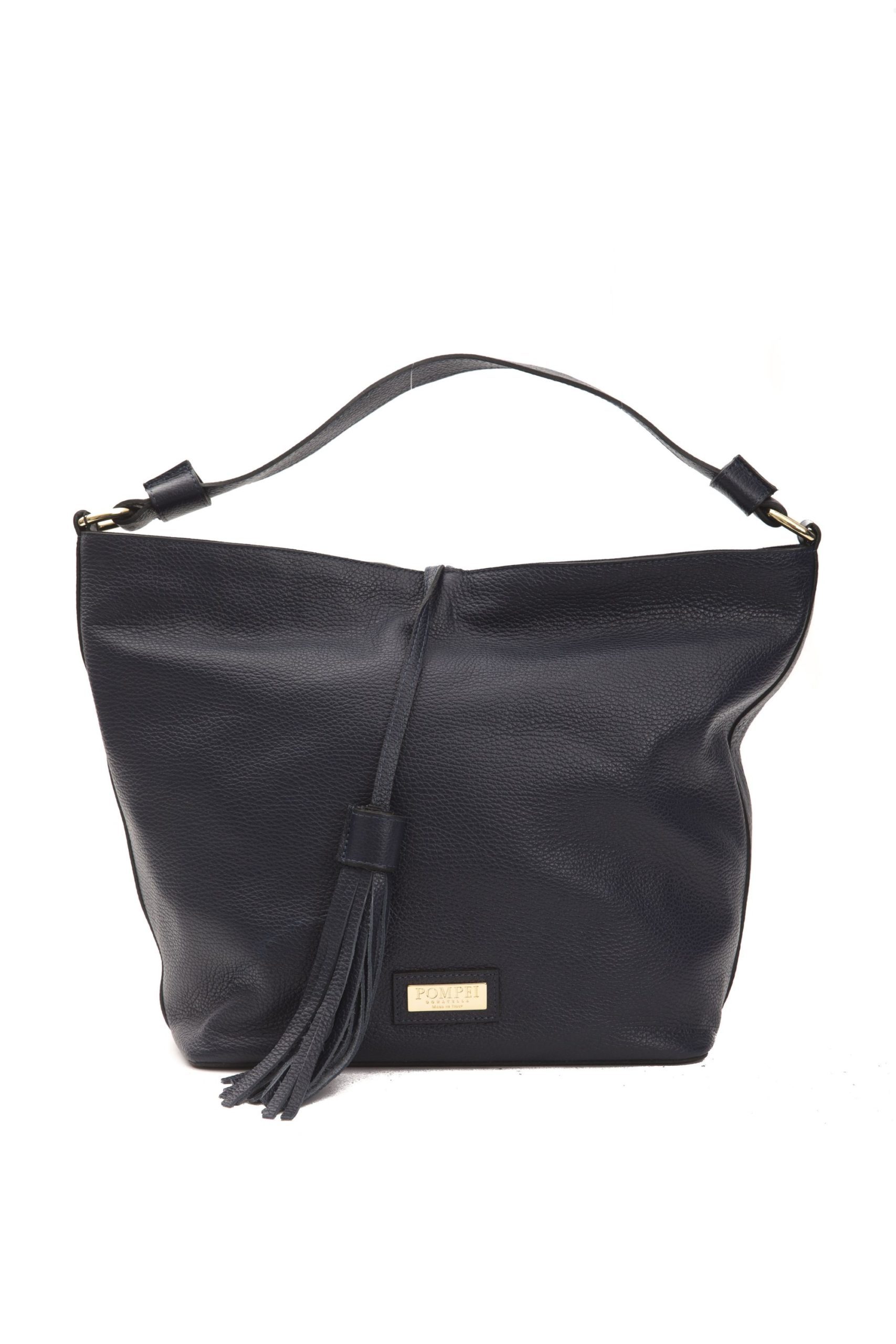Pompei Donatella Women's Pilot Shoulder Bag Grey PO1005011