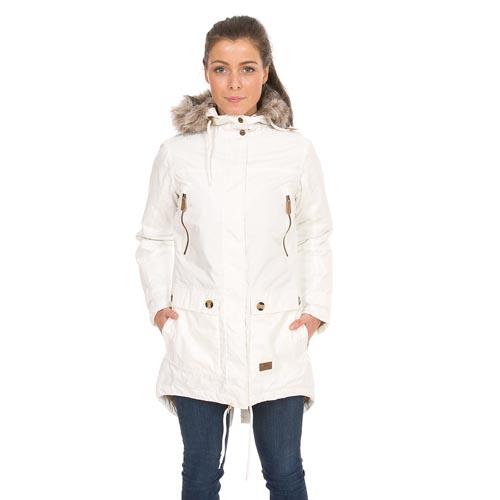 Trespass Clea Waterproof Parka Jacket - Ghost L
