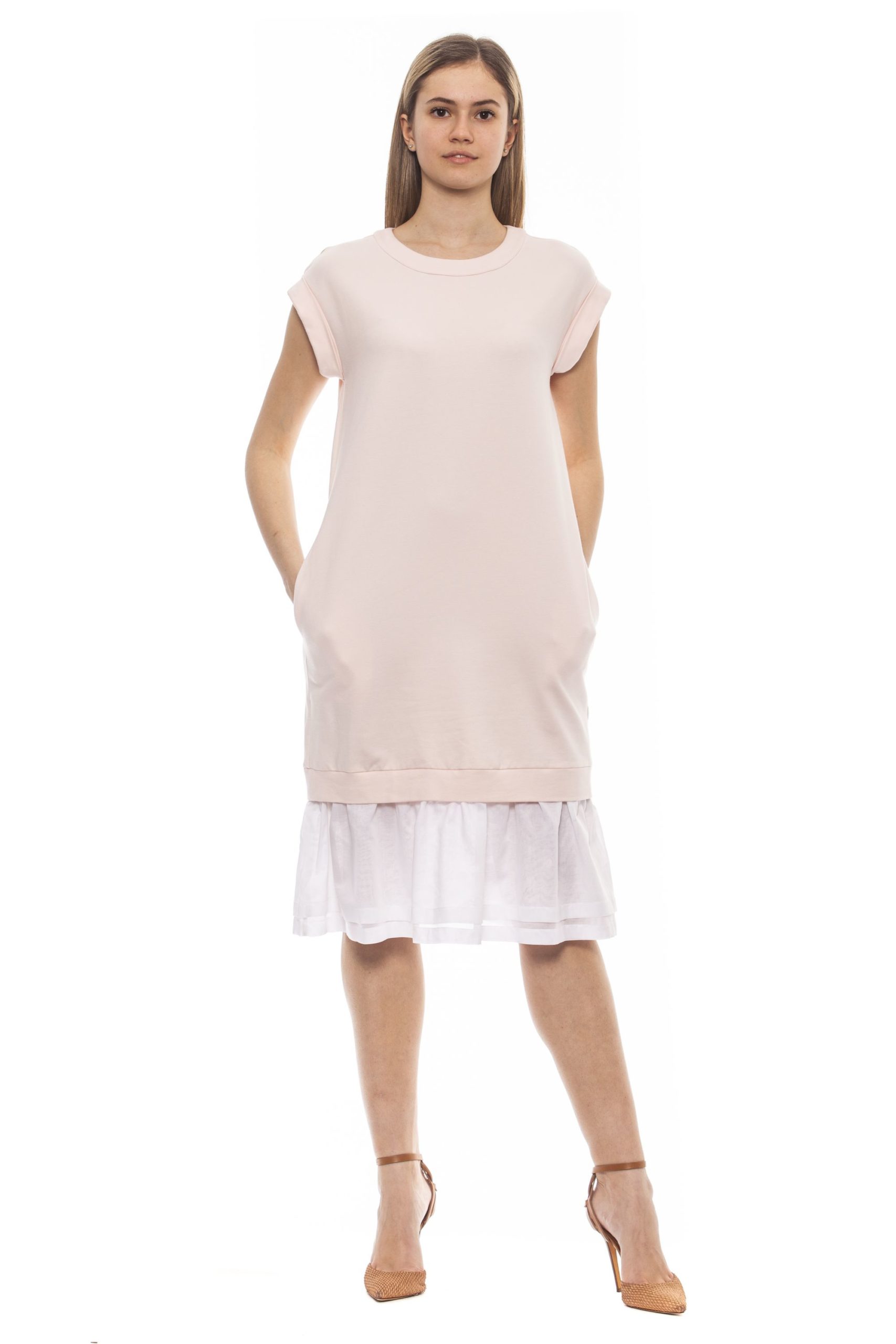 Peserico Women's Dress Pink PE1383210 - IT42 | S