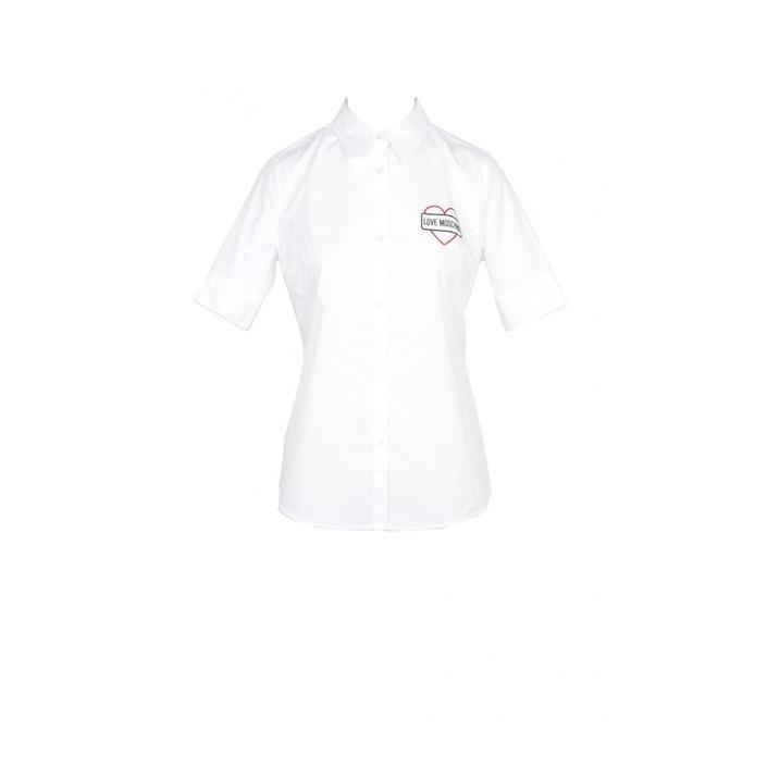 Love Moschino Women's Shirt White 170400 - white 44