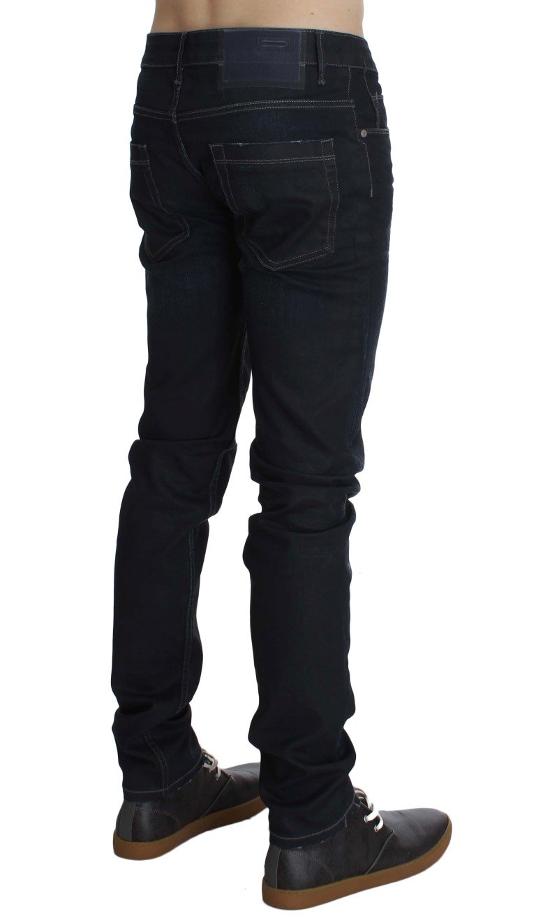 Acht Men's Cotton Stretch Slim Fit Jeans Blue SIG30534 - W34