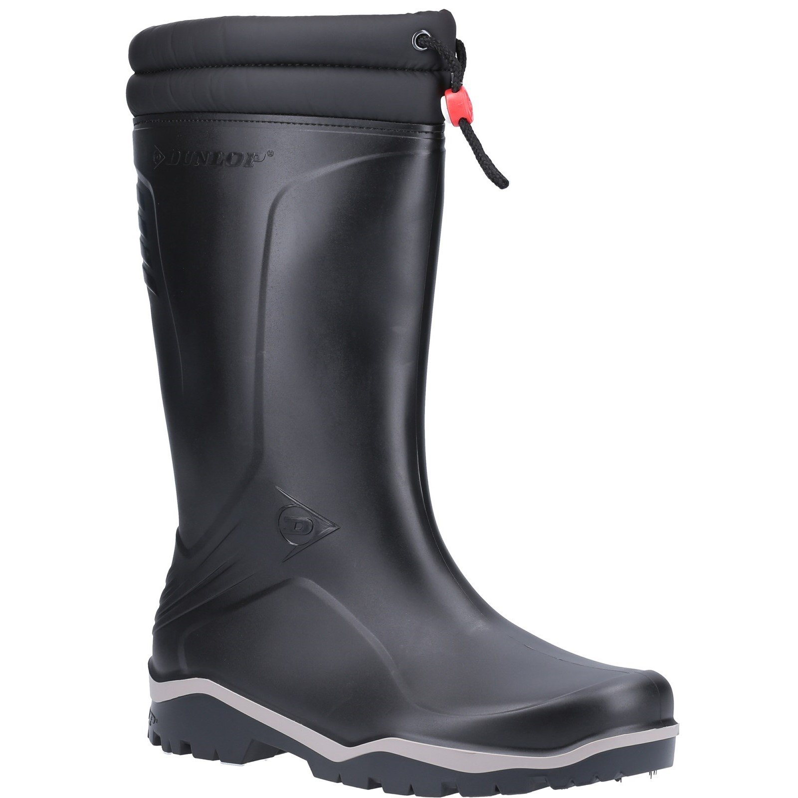 Dunlop Unisex Blizzard Plain Rubber Wellington Boot Black 22773 - Black 5