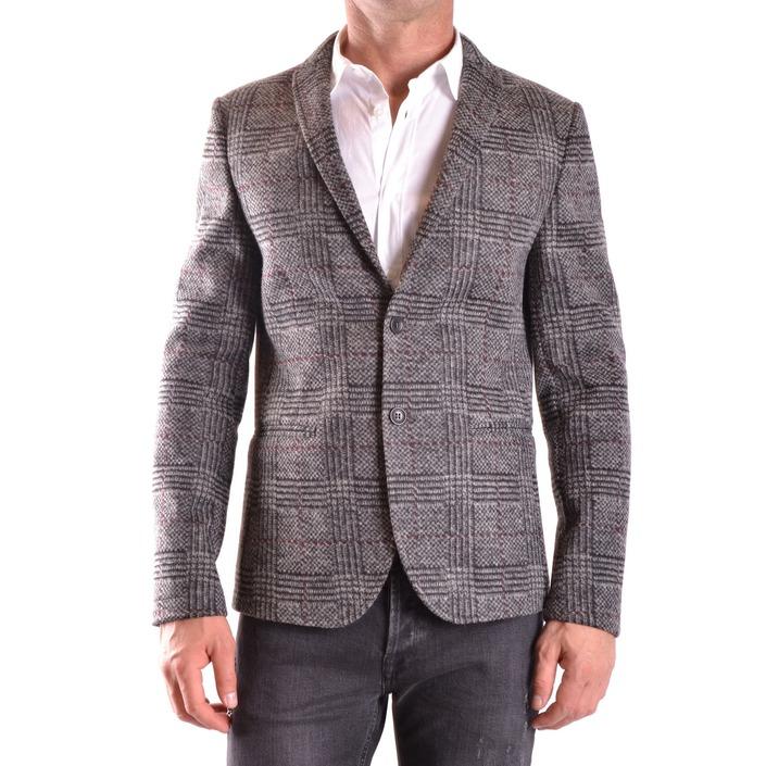 Daniele Alessandrini Men's Blazer Grey 186636 - grey 48
