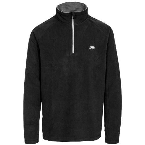Trespass Women's Microfleece Zip Top Various Colours Blackford - Black S