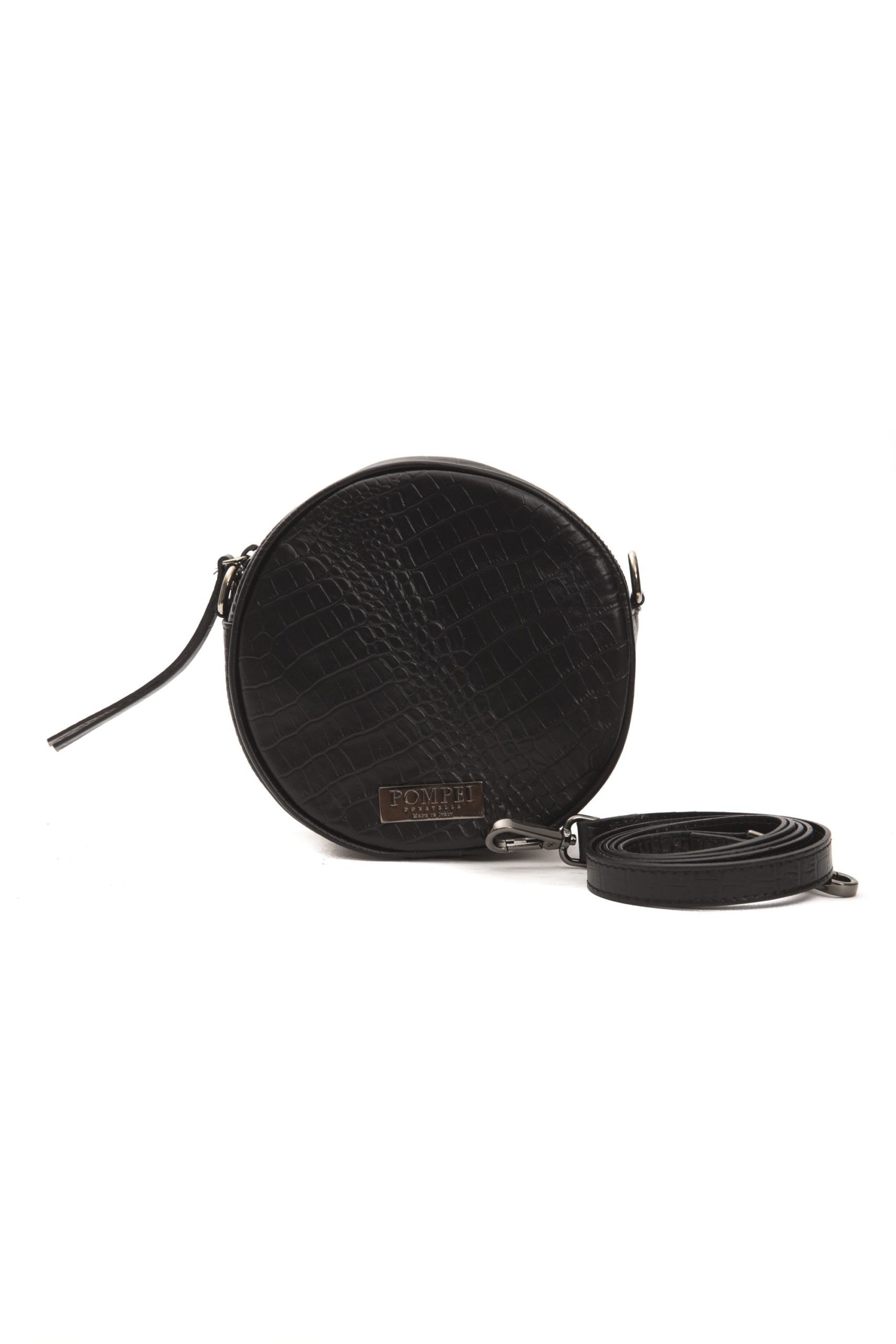Pompei Donatella Women's Nero Crossbody Bag Black PO1004371