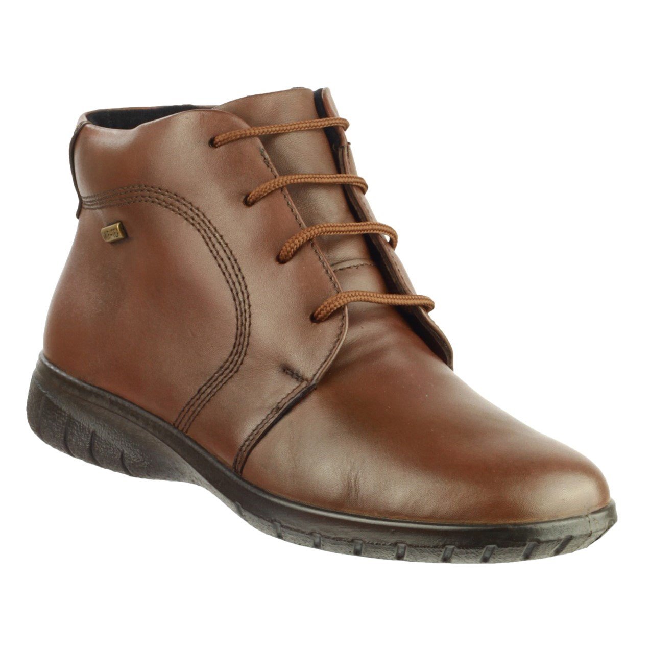 Cotswold Women's Bibury 2 Ankle Boot Black 32978 - Brown 8
