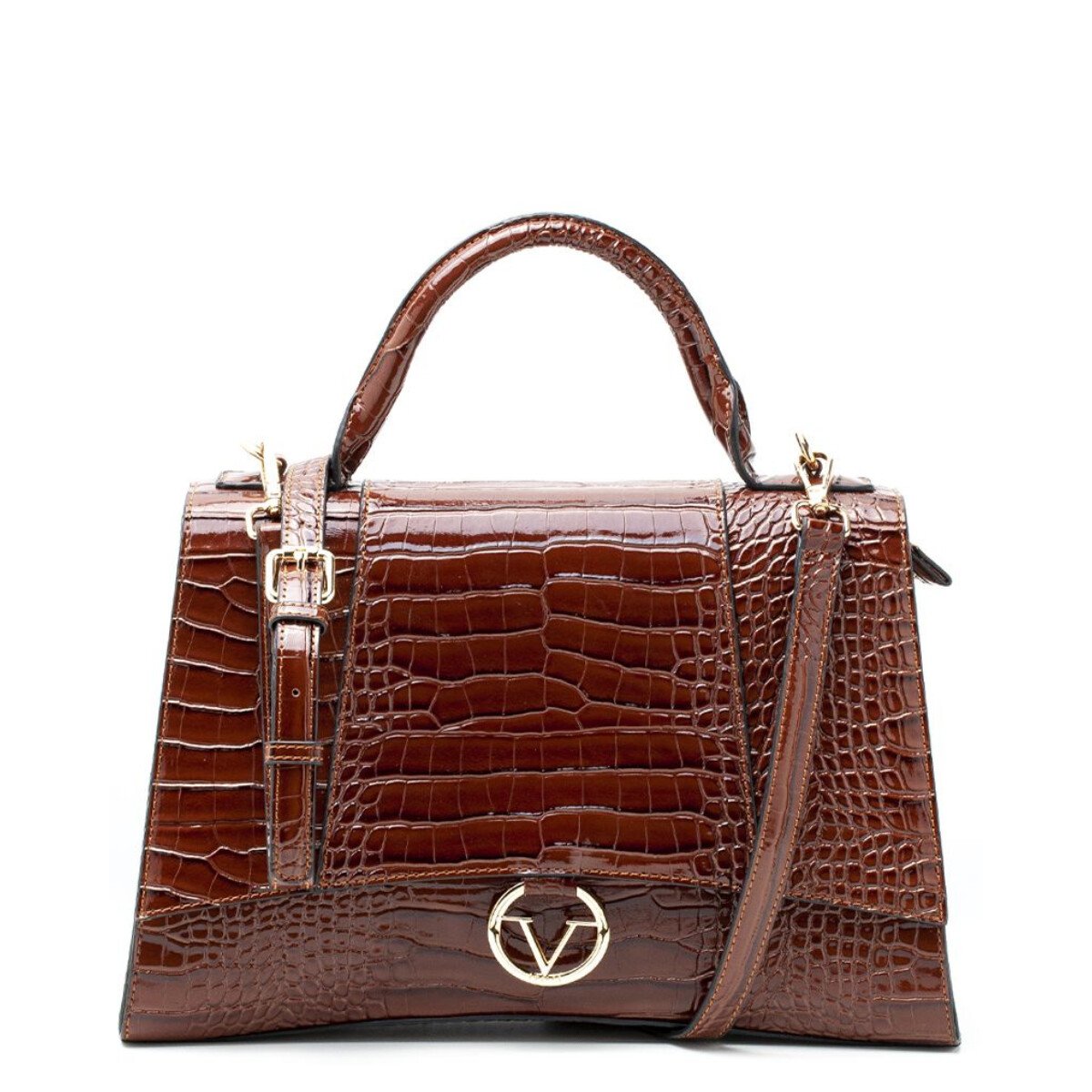 19v69 Italia Women's Handbag Various Colours 319022 - brown UNICA