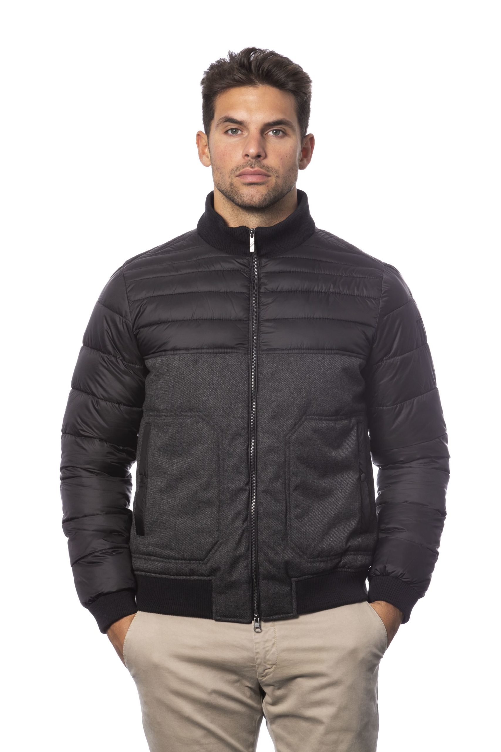 Verri Men's Vgrigio Jacket Gray VE823089 - IT46 | S