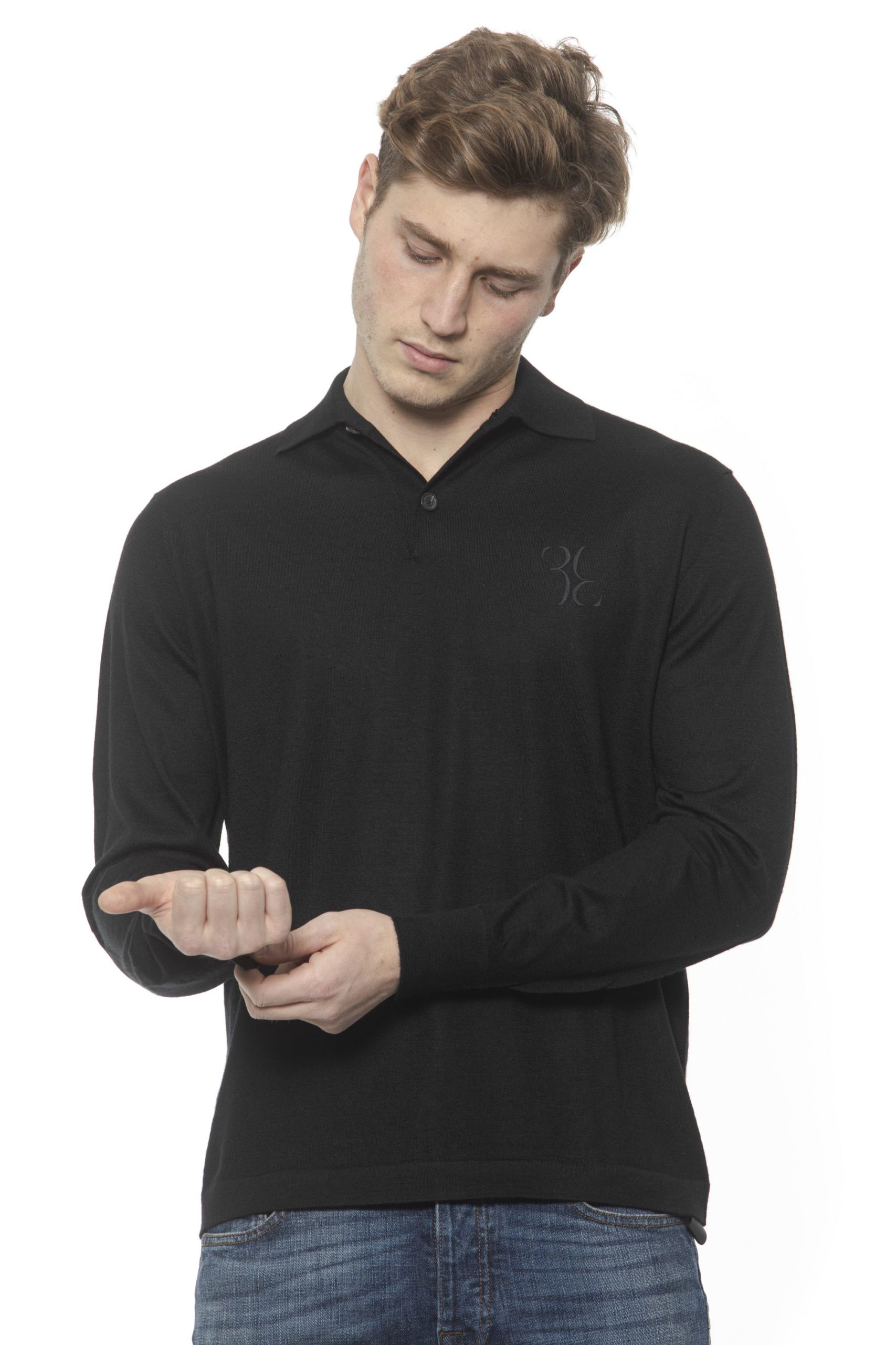 Billionaire Italian Couture Men's Polo Shirt Black BI1313472 - M