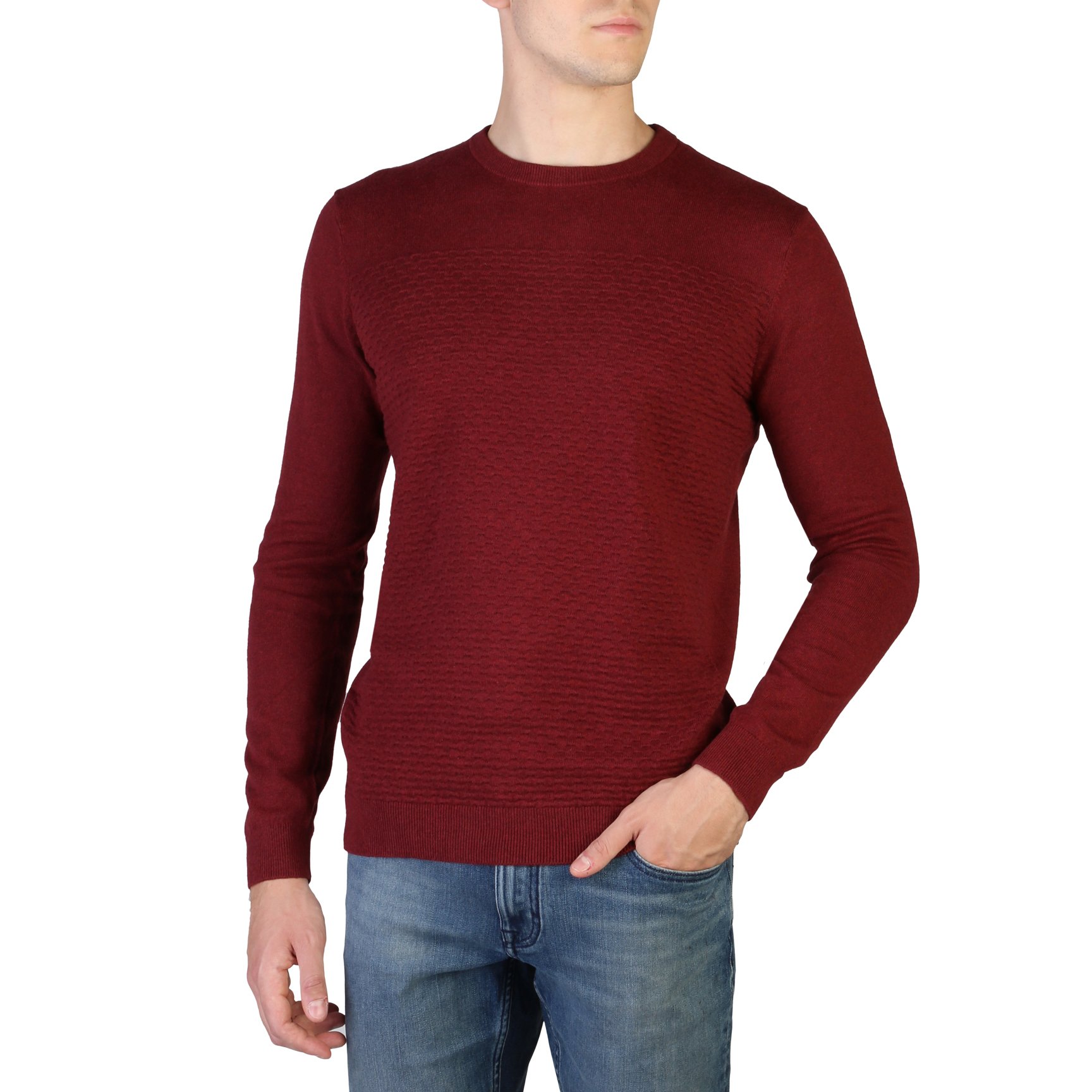Calvin Klein Men's Sweater Various Colours J30J305880 - grey XS