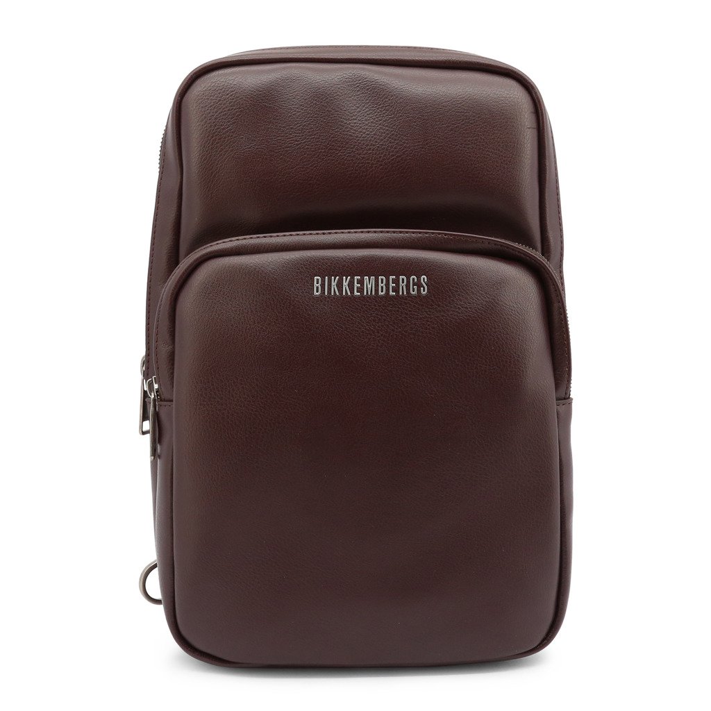 Bikkembergs Men's Crossbody Bag Brown E2APME210032 - brown NOSIZE
