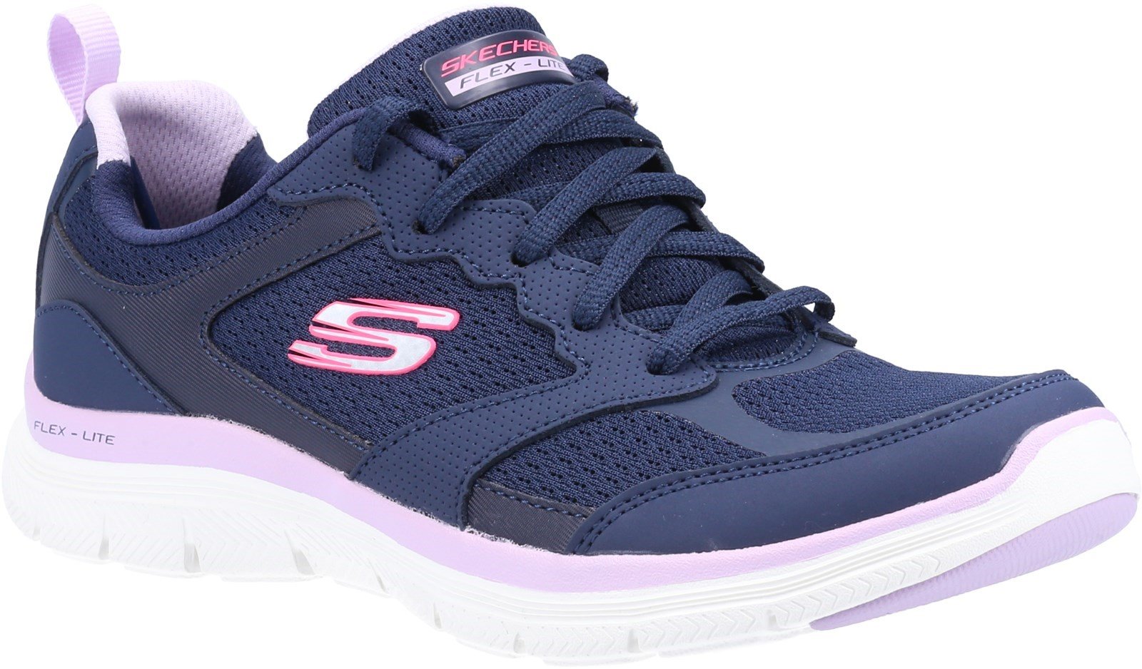 Skechers Women's Flex Appeal 4.0 Active Flow Sport Trainer Navy 32109 - Navy 3