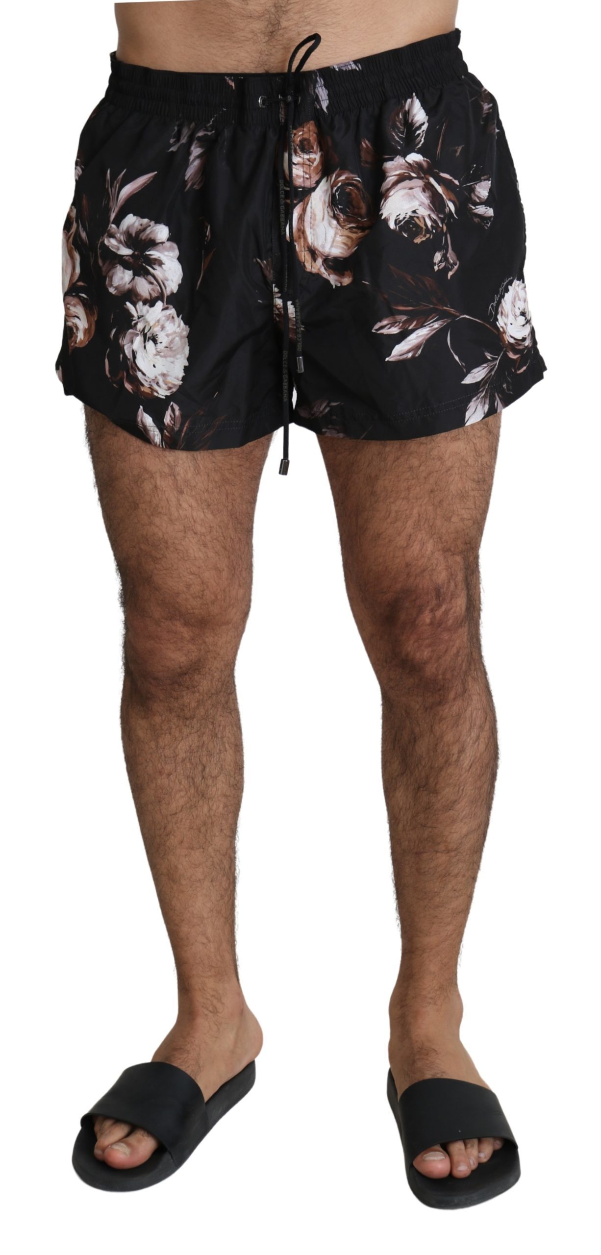 Black Roses Logo Beachwear Boxer Swimshorts - IT7 | XL