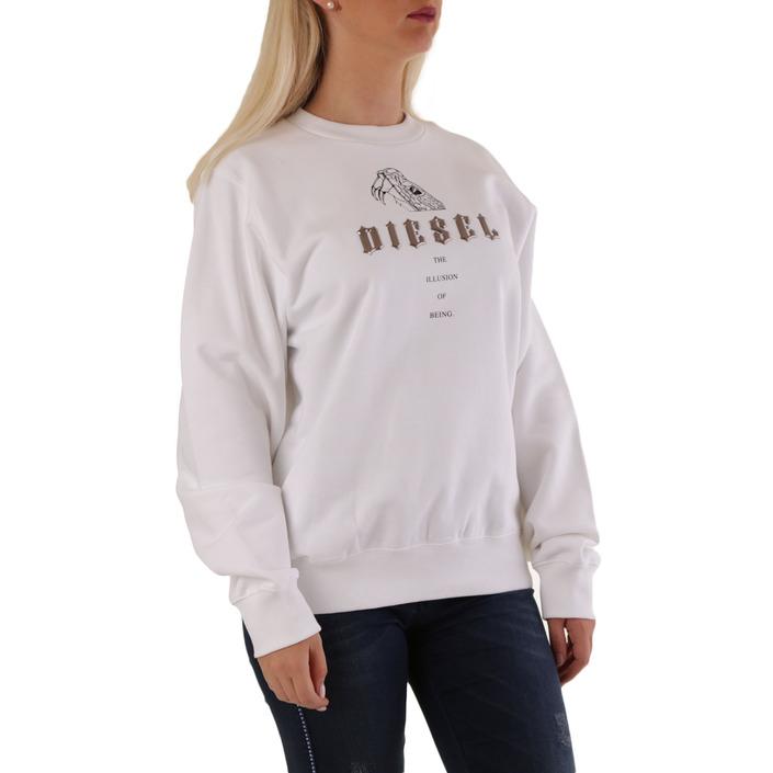 Diesel Women's Sweatshirt White 312576 - white S