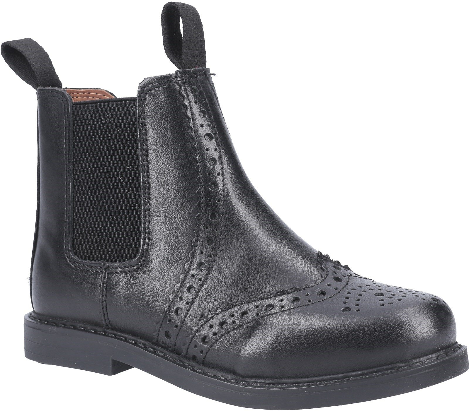 Cotswold Unisex Nympsfield Brogue Pull On Boots Multicolor 29270 - Black 10