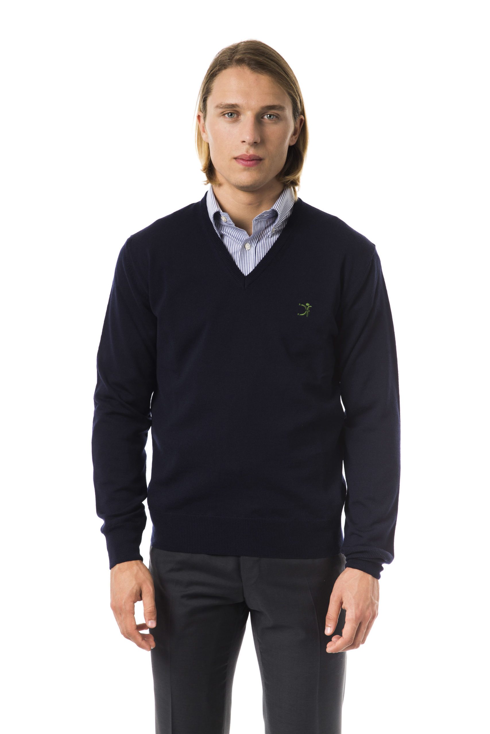 Uominitaliani Men's Sweater Blue UO816610 - XS