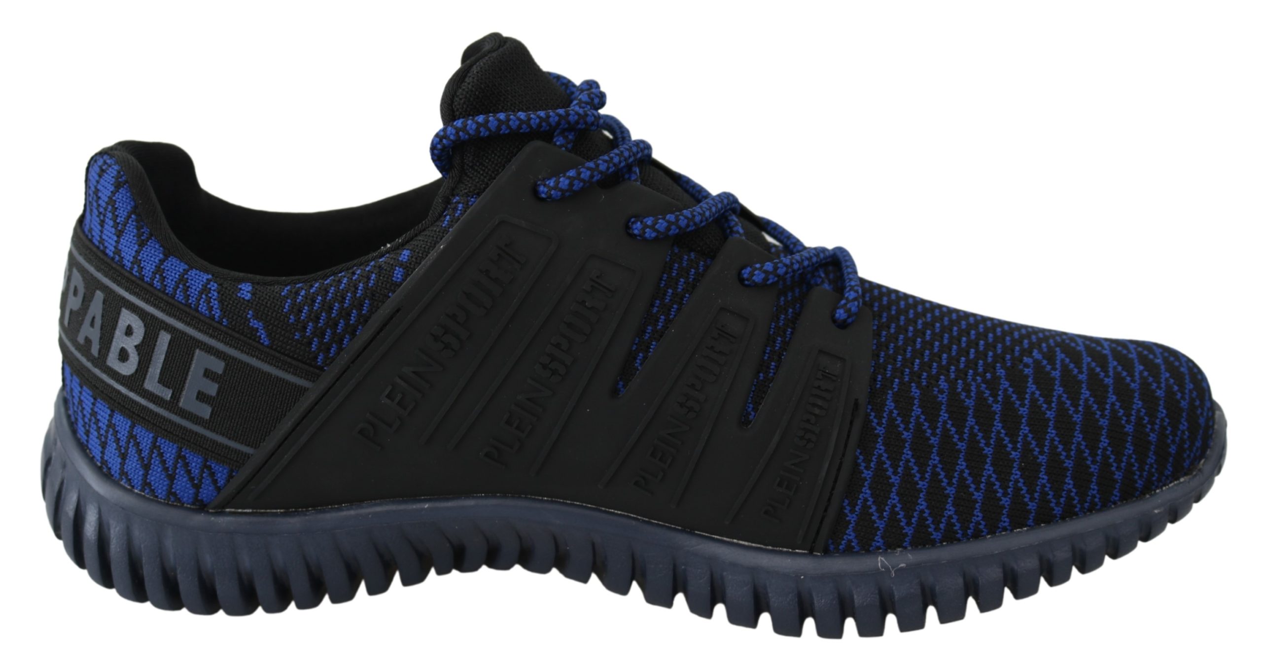Blue Indaco Polyester Runner Mason Sneakers Shoes - EU40/US7