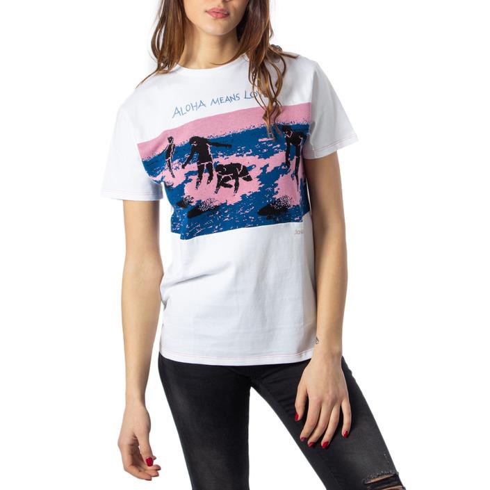 Desigual Women's T-Shirt White 170609 - white M