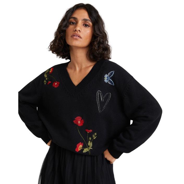 Desigual - Desigual Women Knitwear - black XS