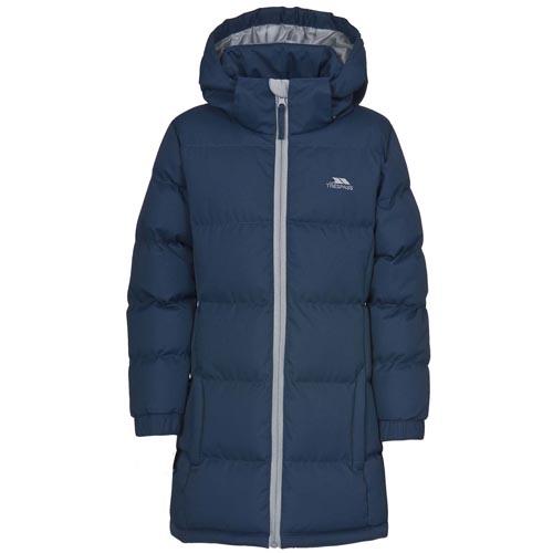 Trespass Kid's Puffa Jacket Various Colours Tiffy - Navy 5 to 6 Years