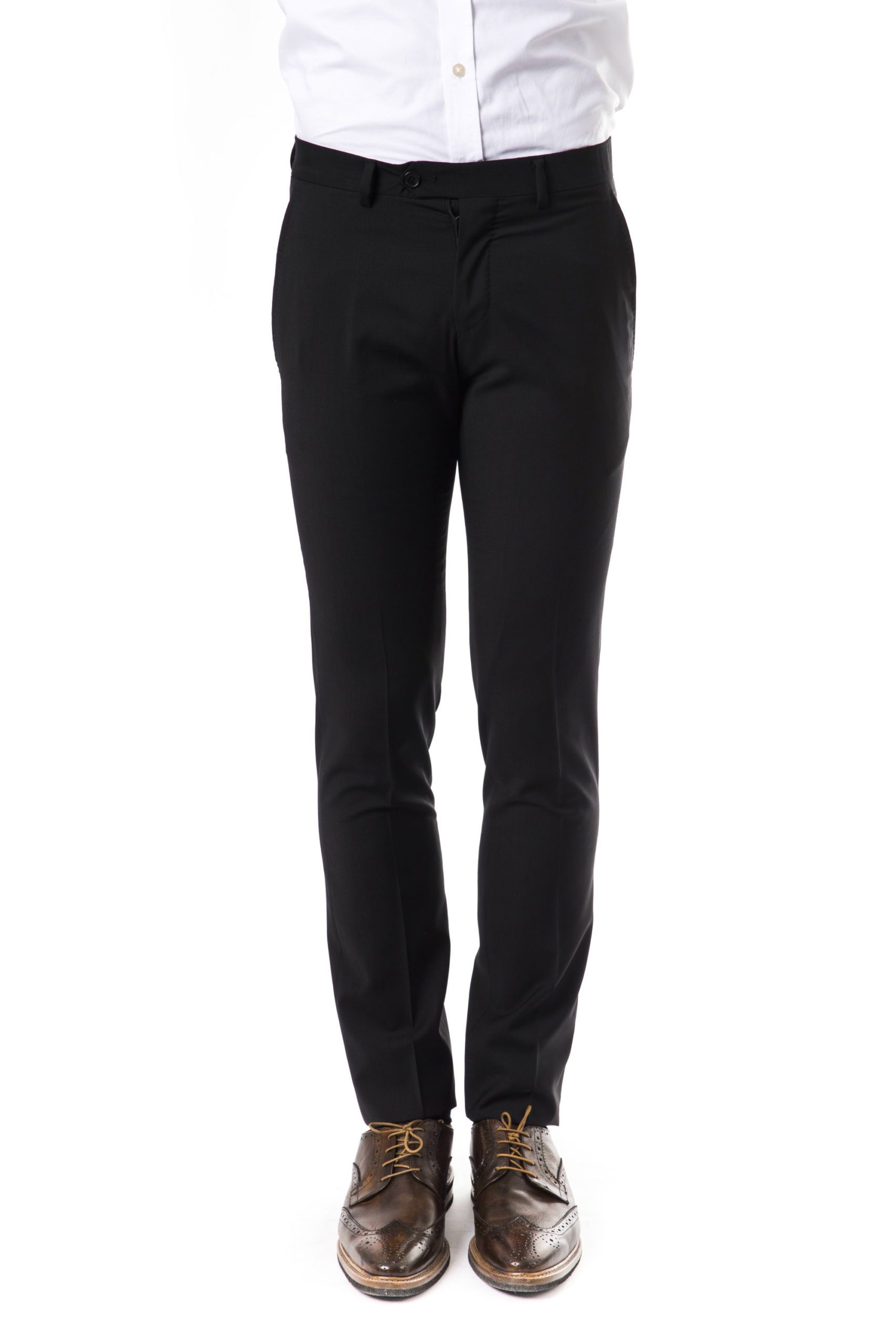 Uominitaliani Men's Trouser Black UO1394383 - IT50 | L