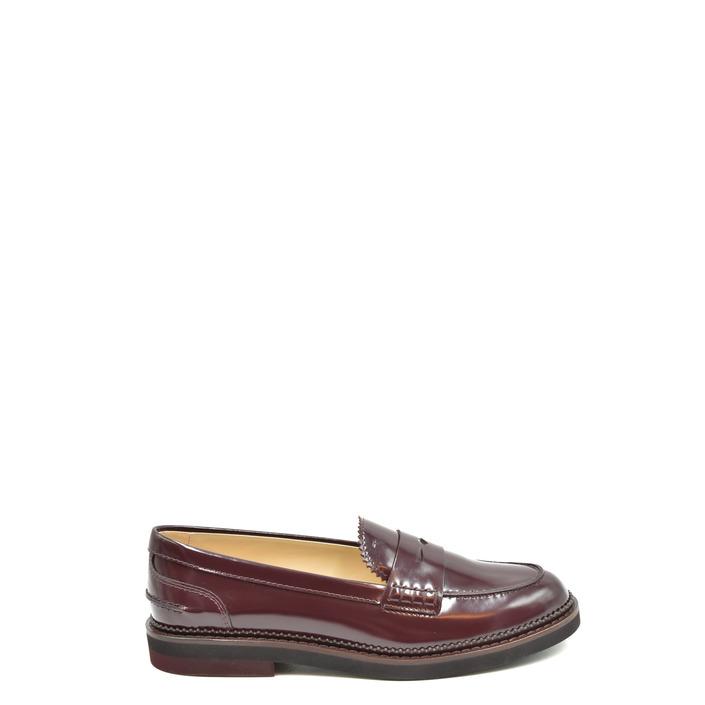 Tod`s Women's Loafer Bordeaux 182909 - bordeaux 40