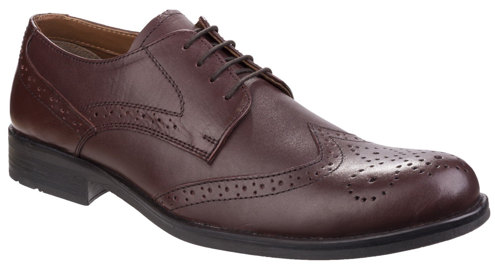 Fleet & Foster Women's Tom Lace Shoe Black 24954-41298 - Brown 6