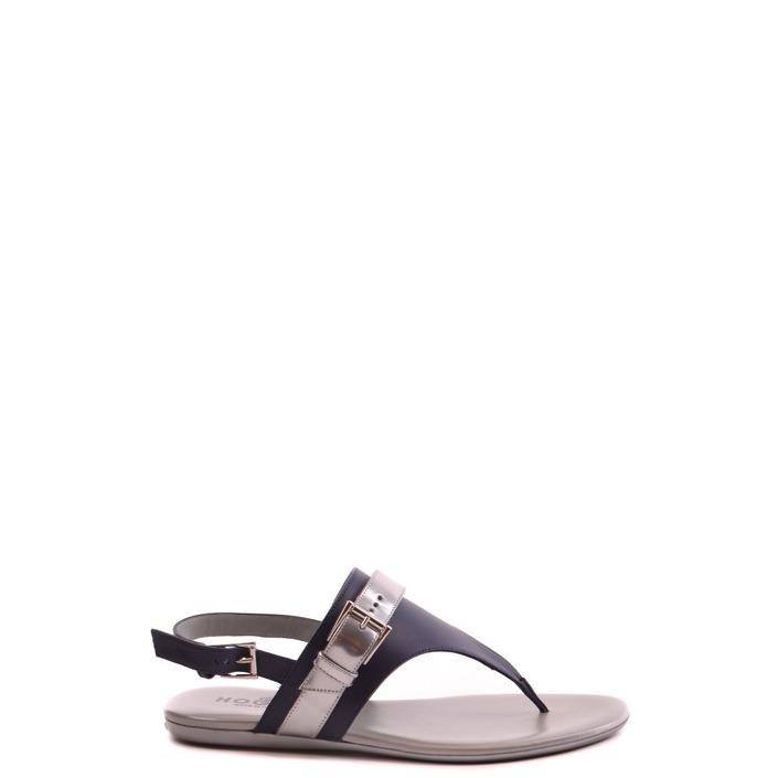 Hogan Women's Flip Flops Black 164302 - black 35
