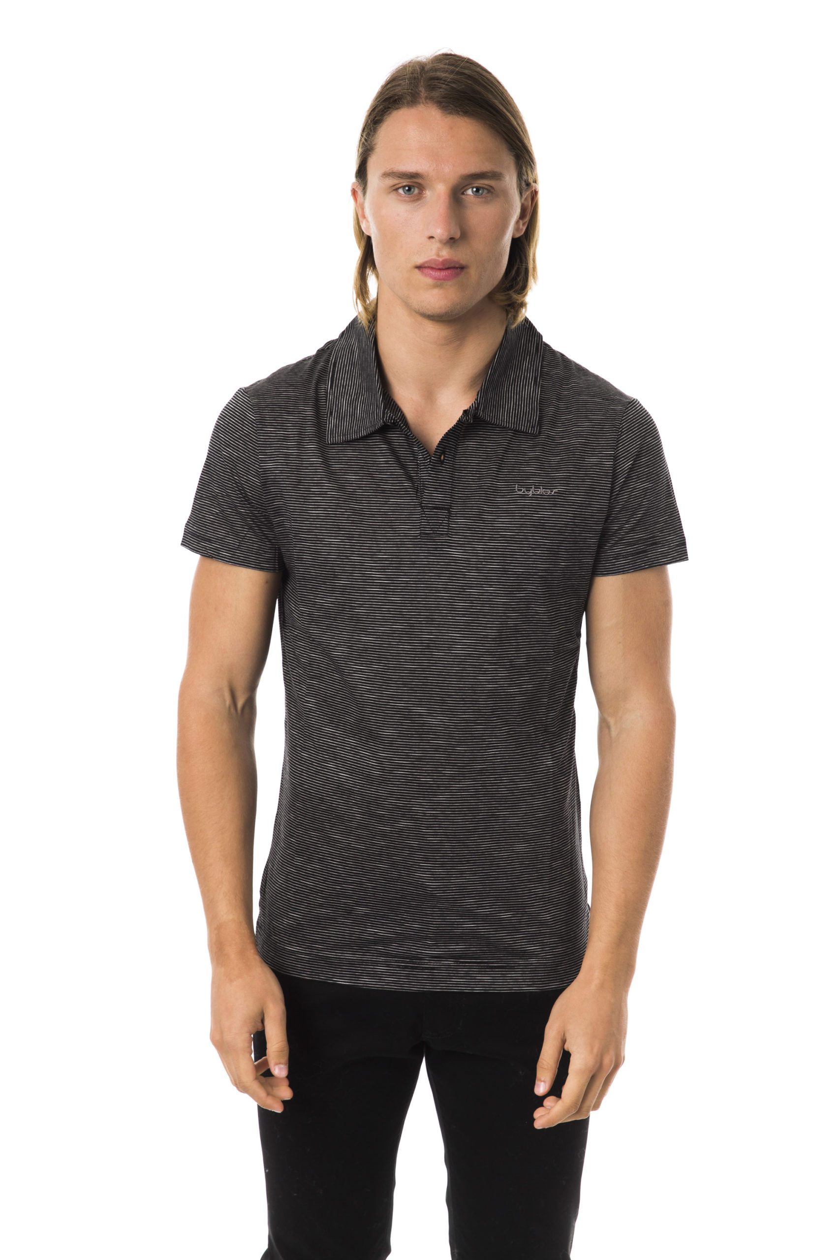 Byblos Men's Polo Shirt Black BY997166 - L