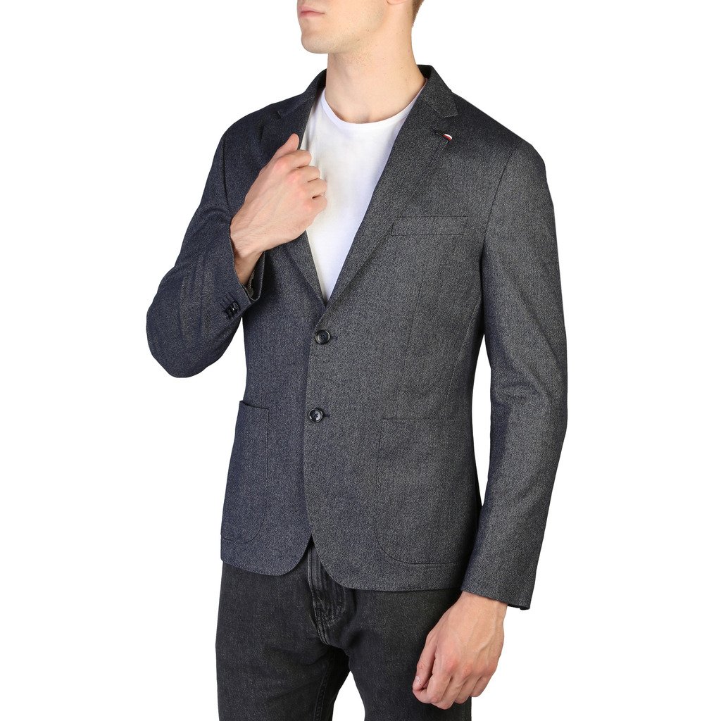 Tommy Hilfiger Men's Jacket Blue MW0MW04668 - blue 46