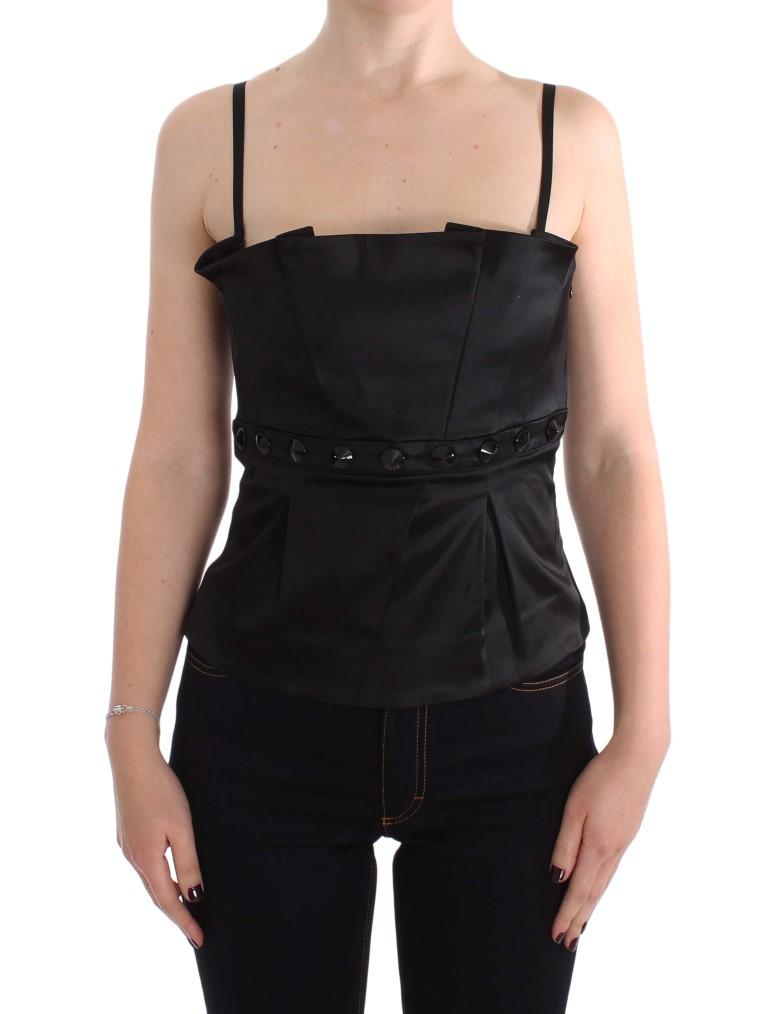 Exte Women's Tank Party Evening Top Black SIG30859 - IT44|L